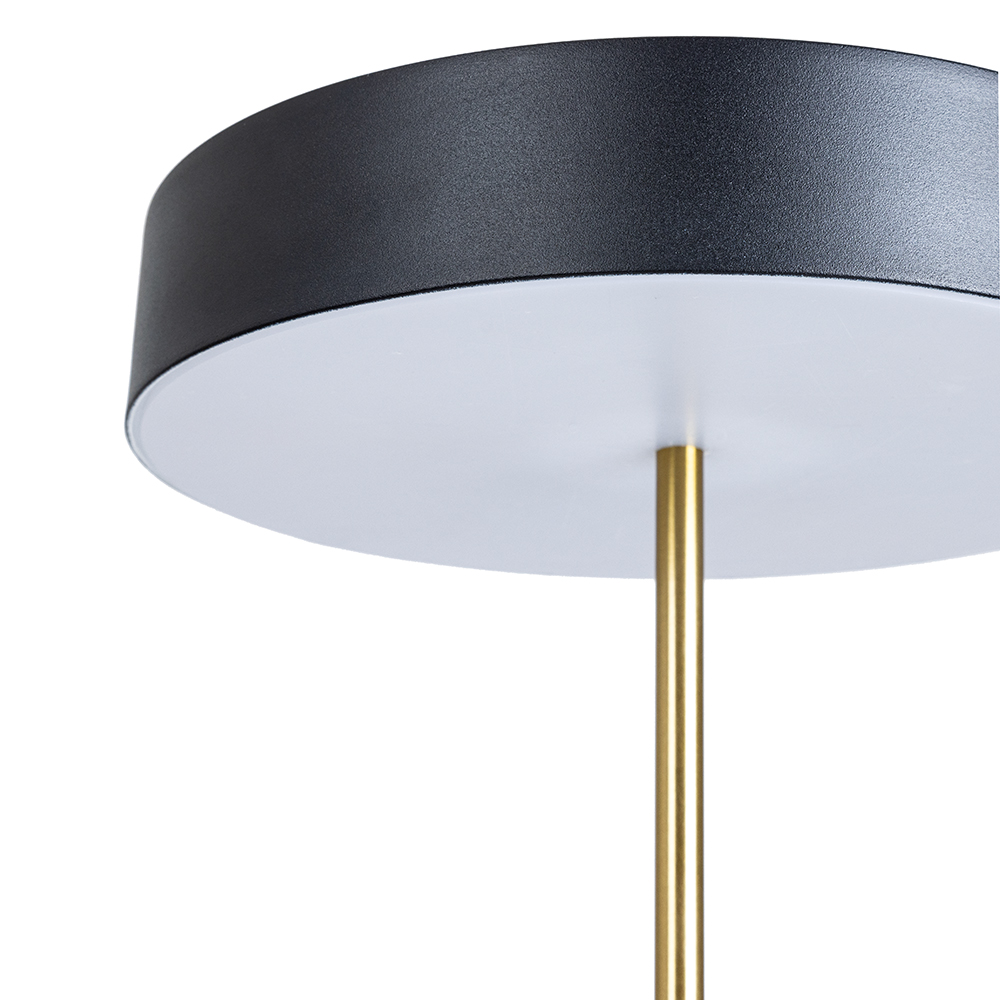 Декоративная настольная лампа Arte Lamp ELNATH A5038LT-3BK, цвет чёрный - фото 4