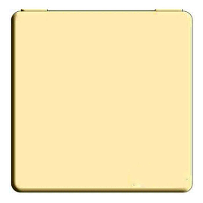 Лицевая панель для розетки с/з с крышкой Fede FD16911-A, цвет бежевый - фото 1