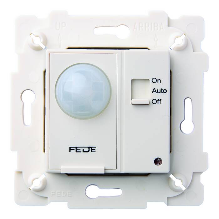 Датчик движения с выключателем Fede BARCELONA FD28604, цвет белый - фото 1