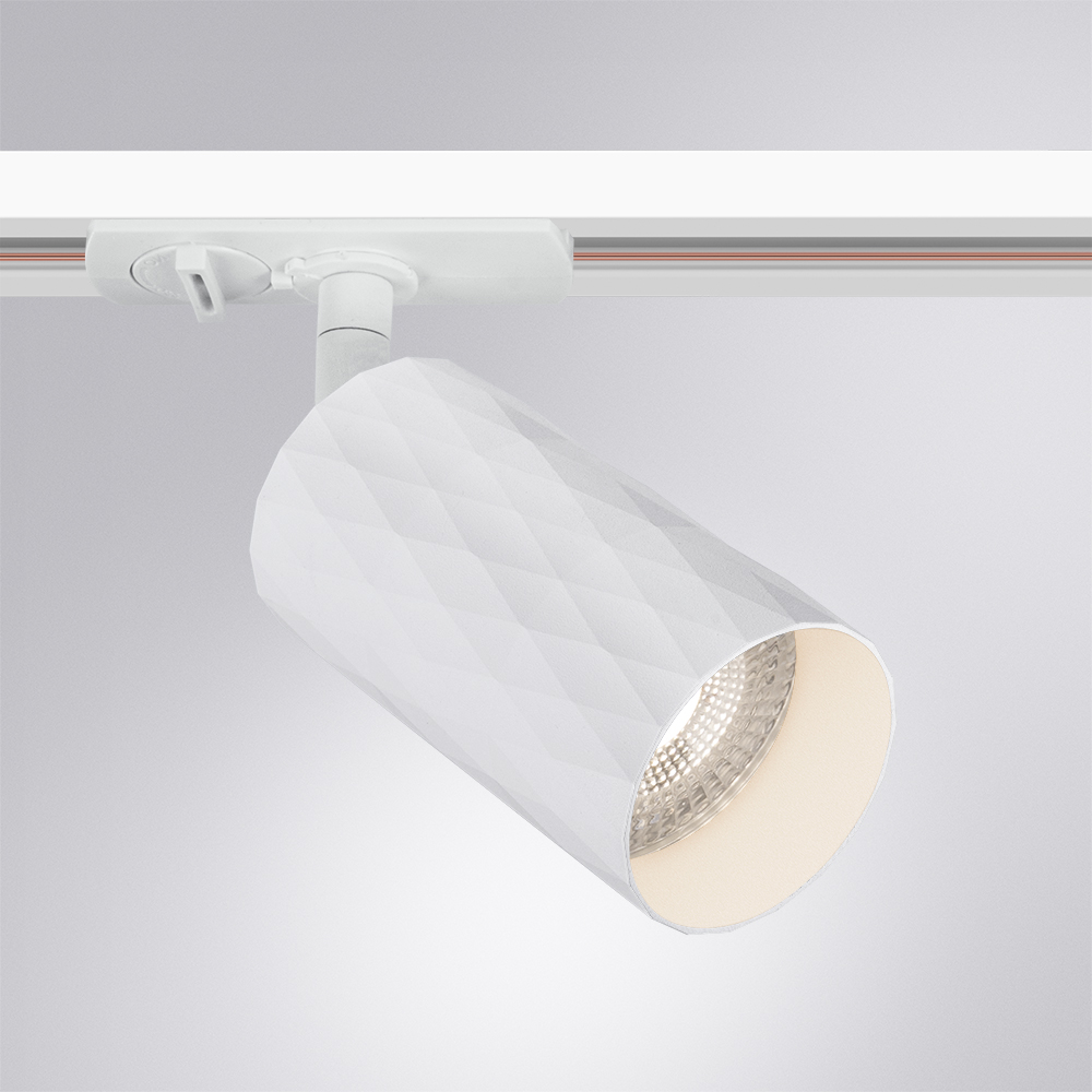 Трековый светильник Arte Lamp FANG A5560PL-1WH, цвет белый - фото 2