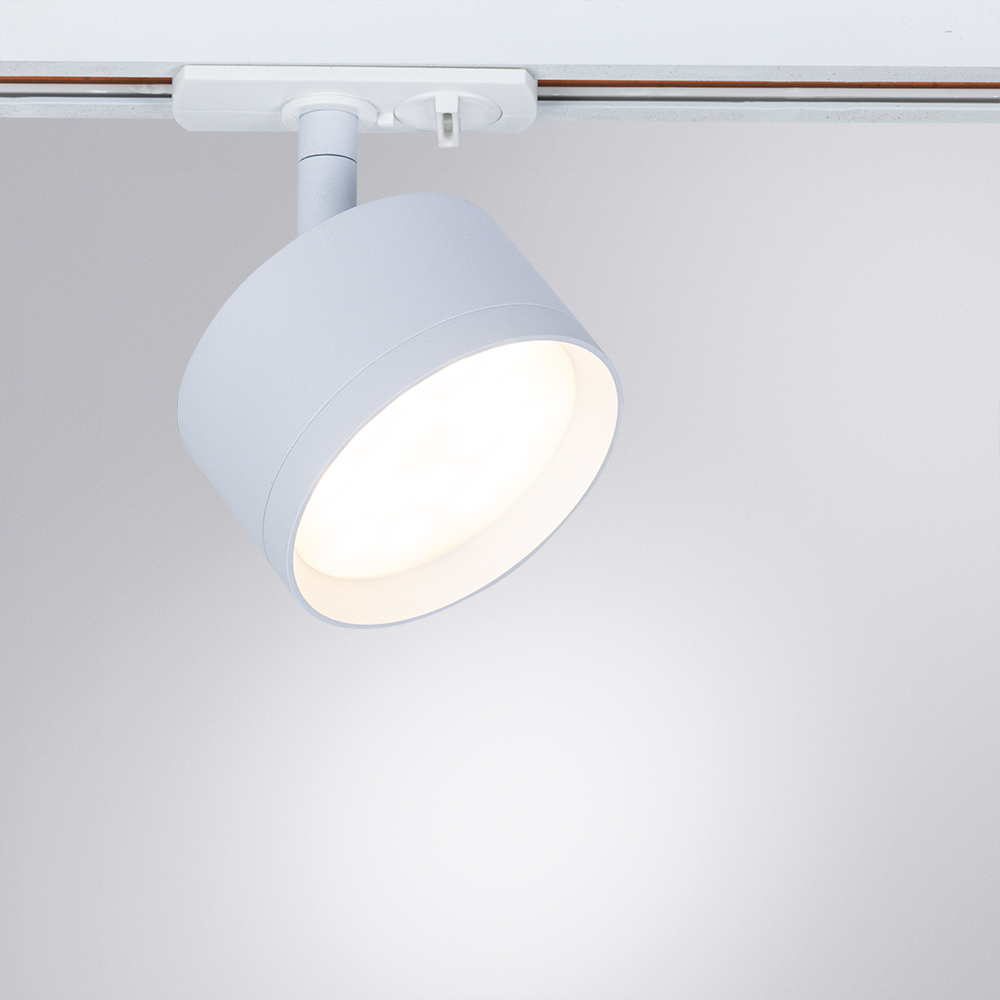 Трековый светильник Arte Lamp INTERCRUS A5547PL-1WH, цвет белый - фото 2