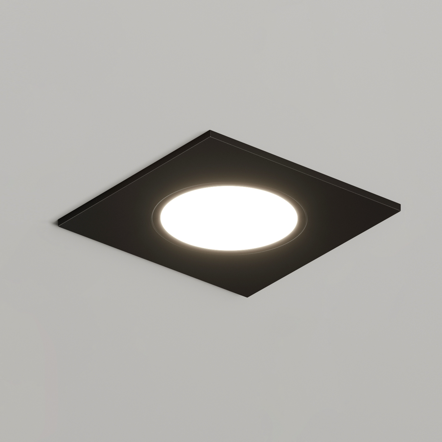 Точечный встраиваемый светильник Denkirs PORT DK3102-BK, цвет белый - фото 1