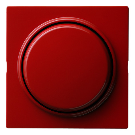 Переключатель кнопочный Gira S-COLOR 012643, цвет красный - фото 1