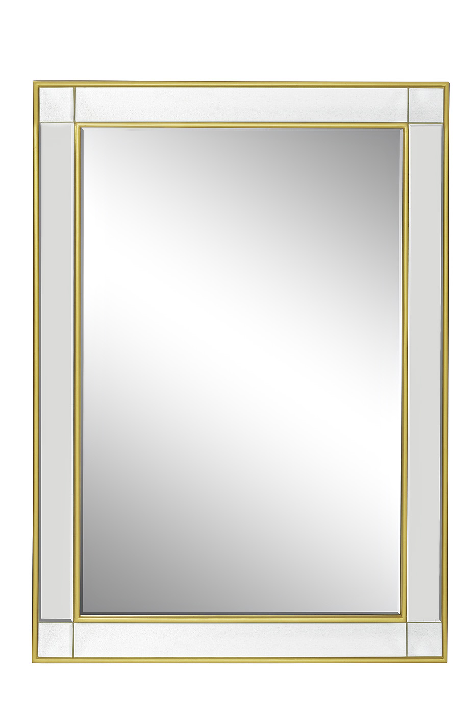 Зеркало Garda Decor 19-OA-8172, цвет золотистый