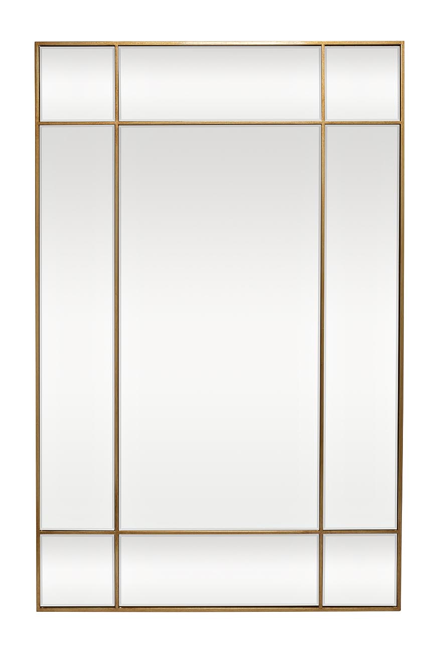 Зеркало Garda Decor KFG047, цвет золотистый - фото 1