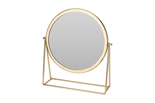 Зеркало Garda Decor A16000110, цвет золотистый