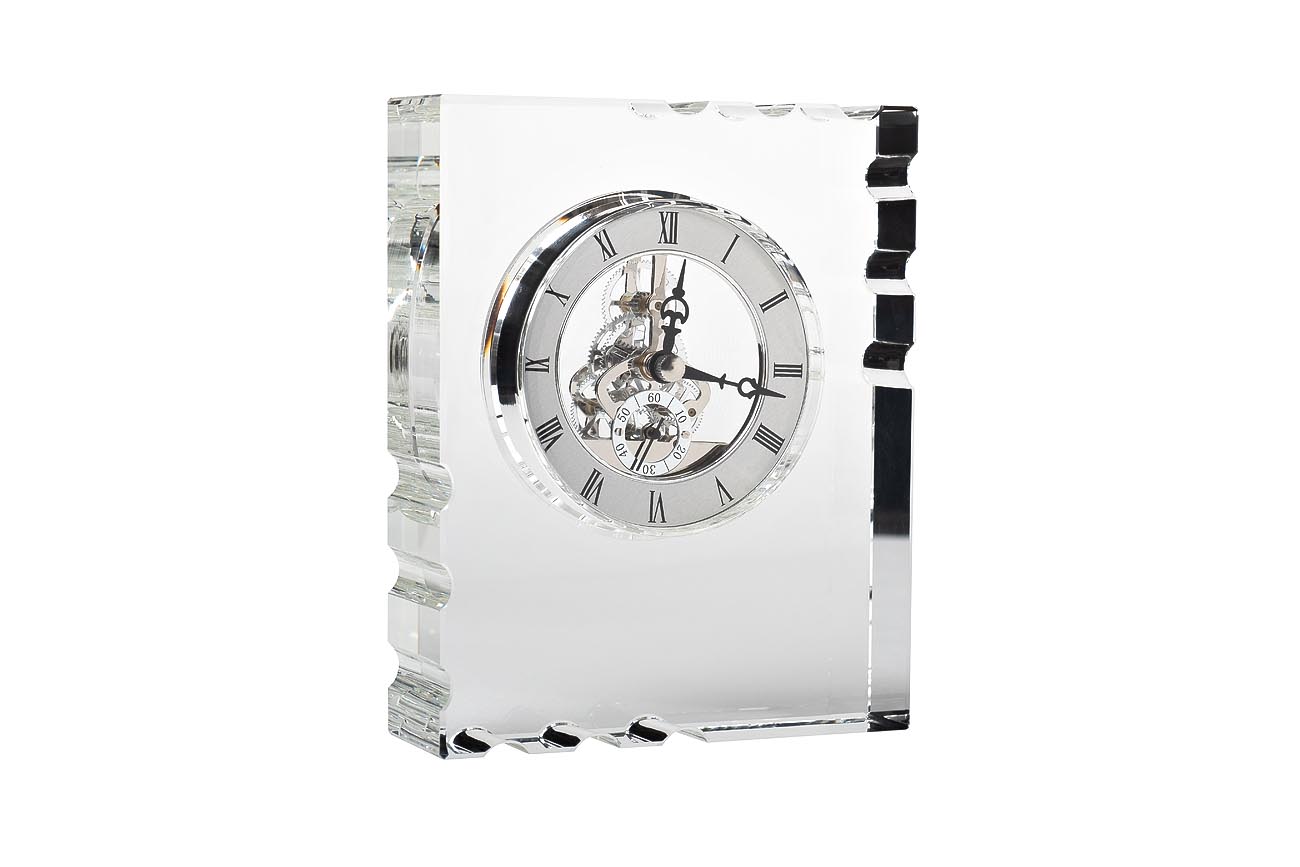 Часы настольные Garda Decor C81494, цвет серебристый