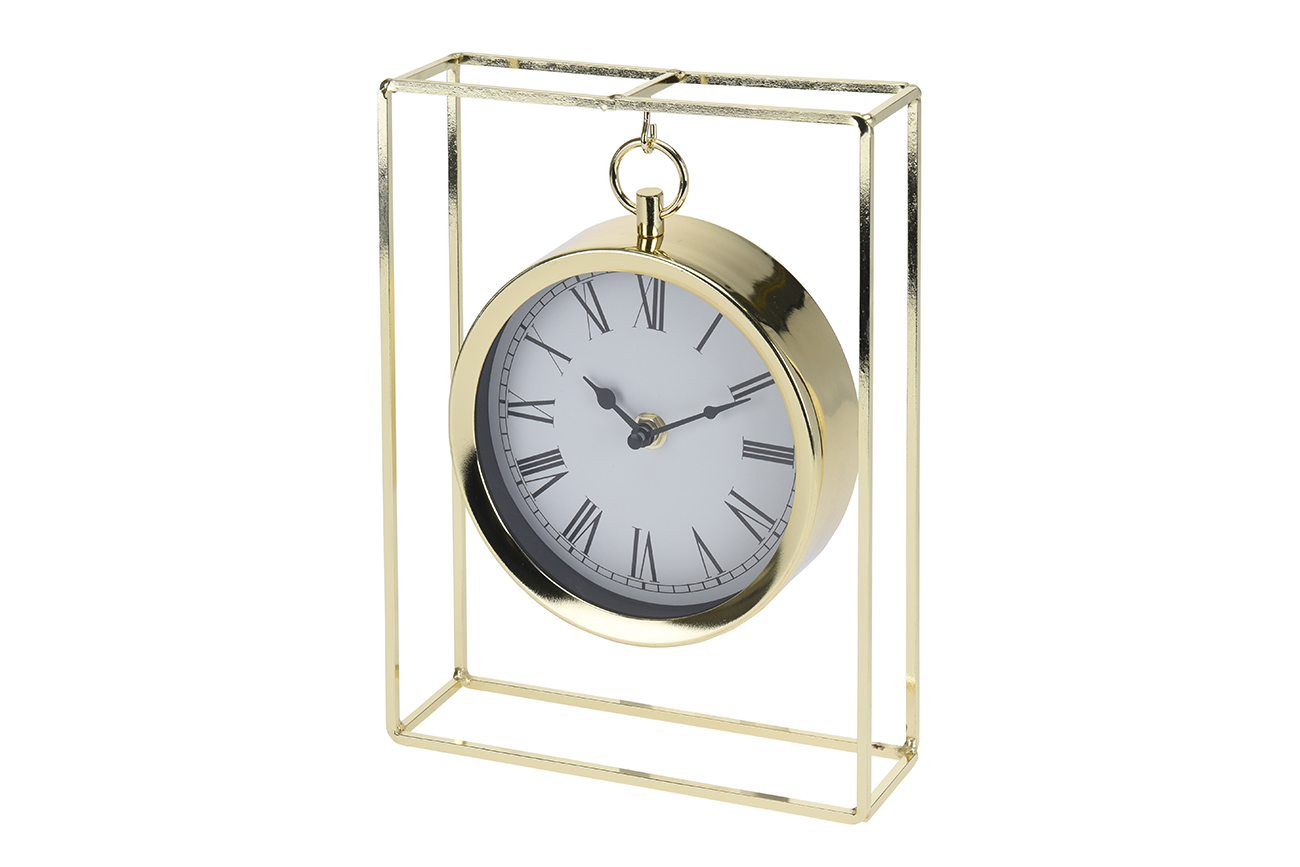 Часы настольные Garda Decor NBE000020, цвет золотистый