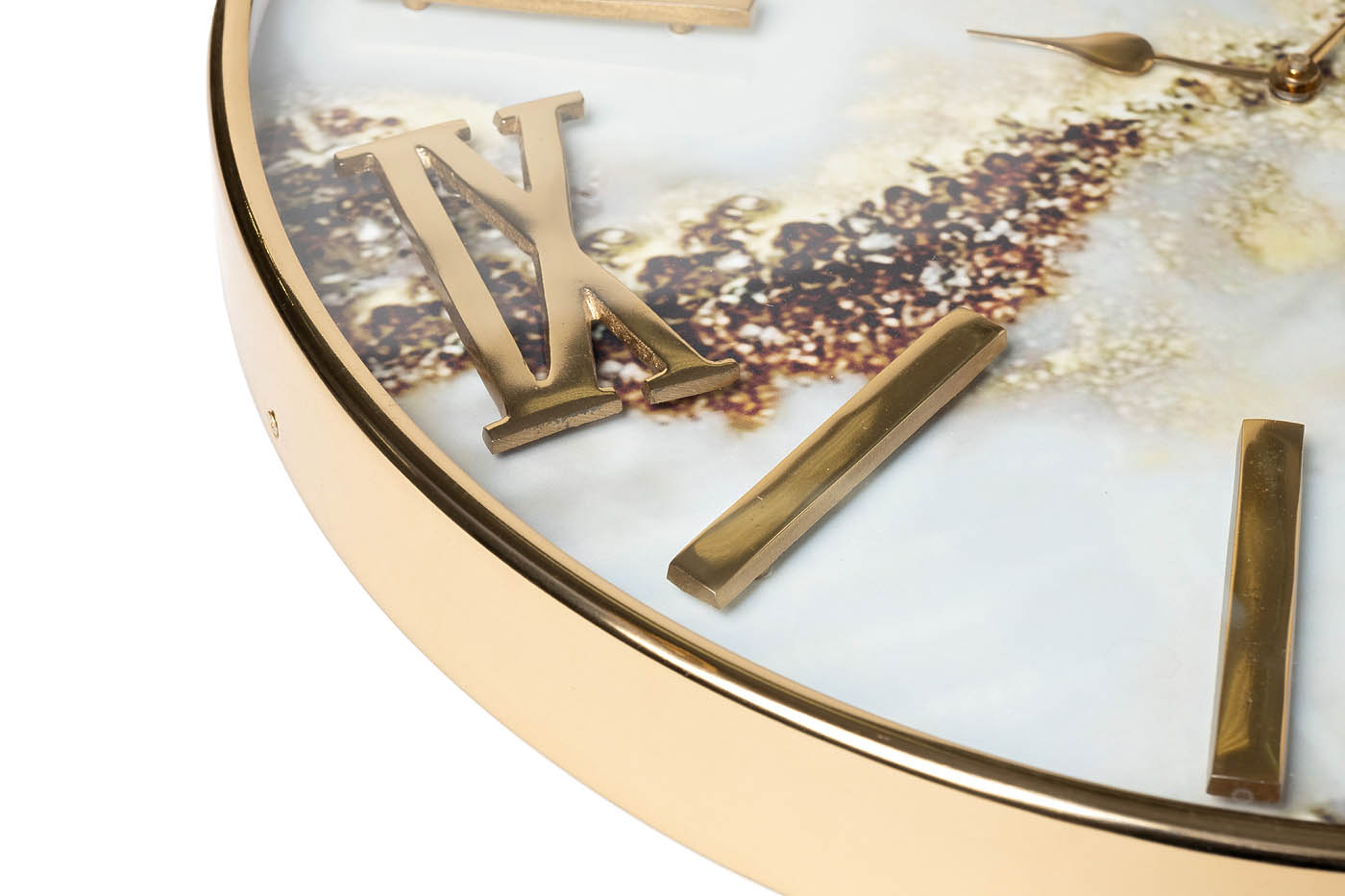 Часы настенные Garda Decor 79MAL-5846-51G, цвет золотистый - фото 2