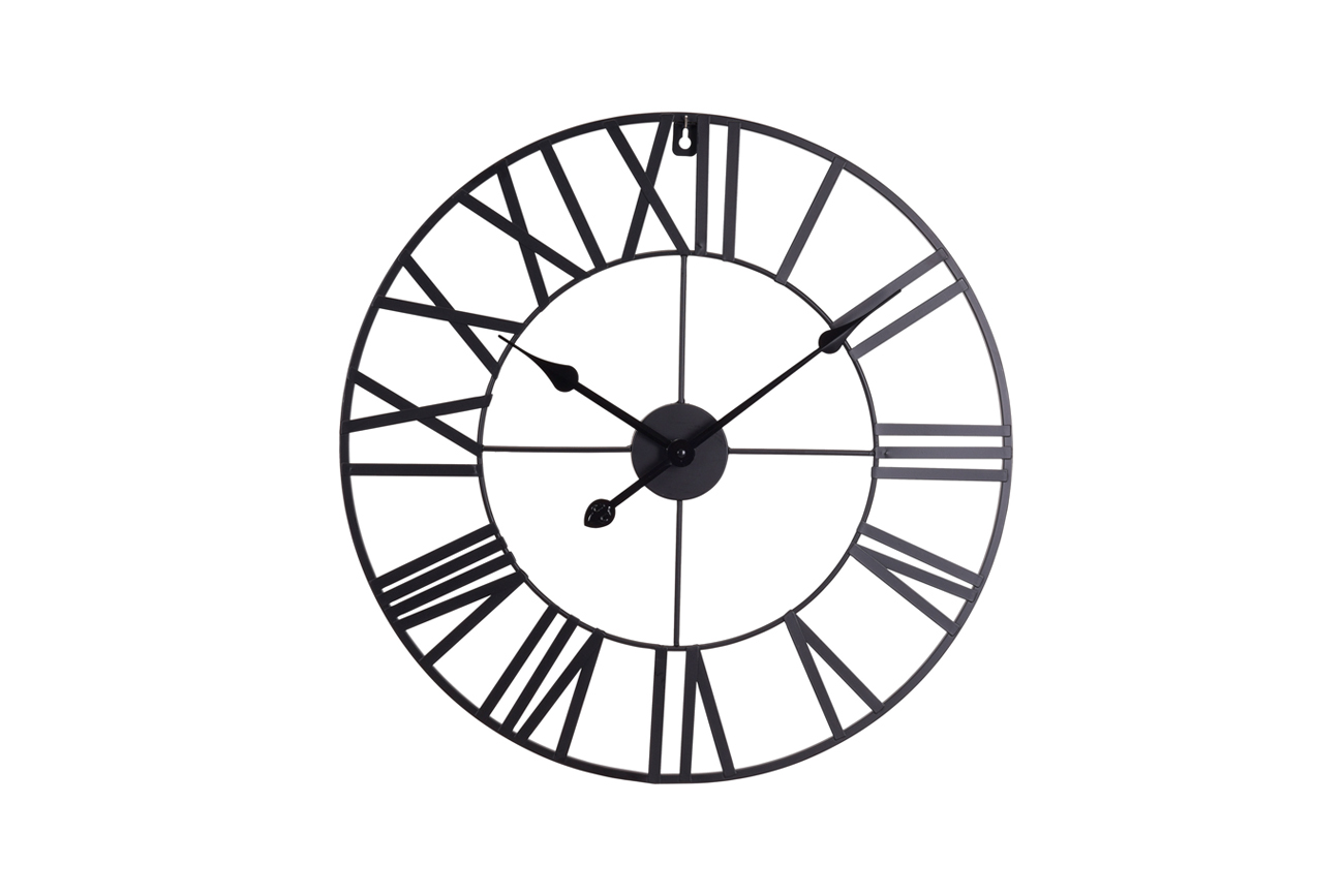 Часы настенные Garda Decor HZ1006820, цвет чёрный