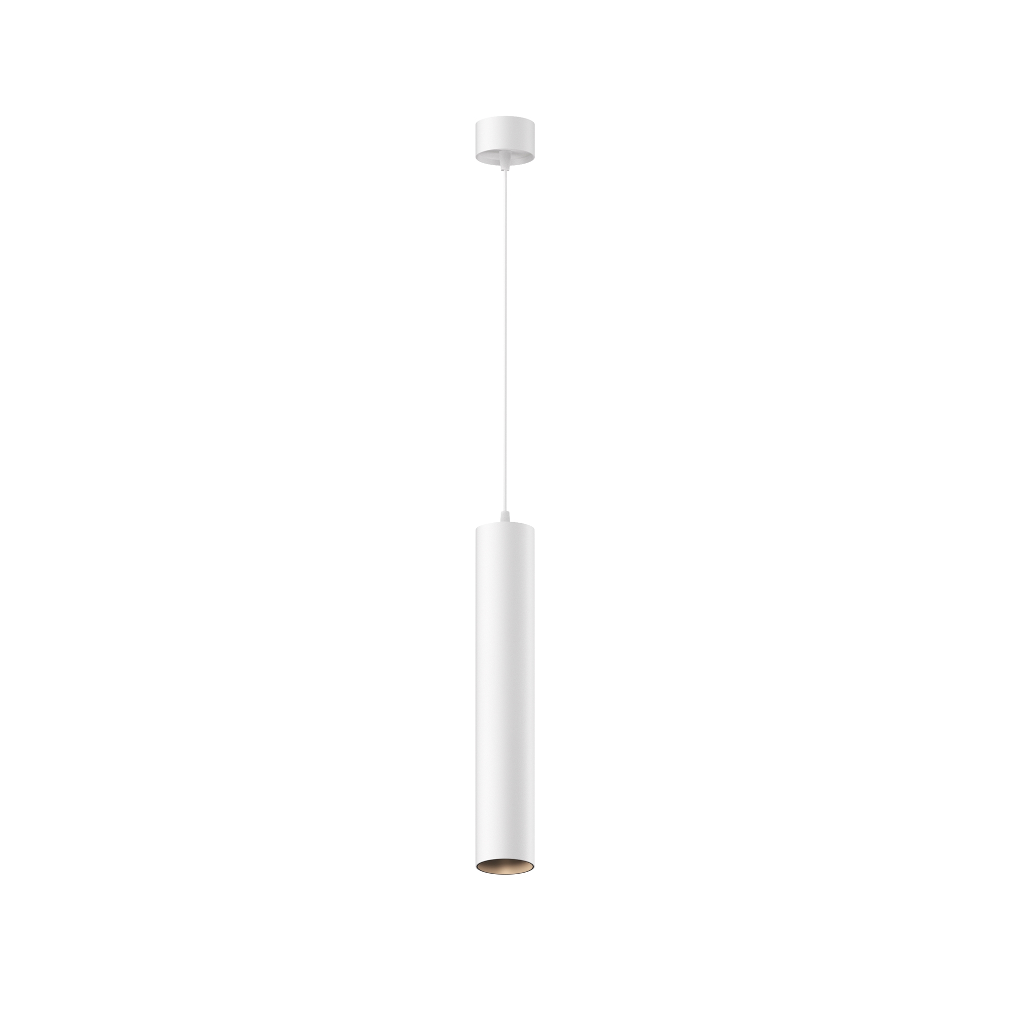 Точечный подвесной светильник Maytoni FOCUS LED P072PL-L12W4K-1, цвет белый - фото 1