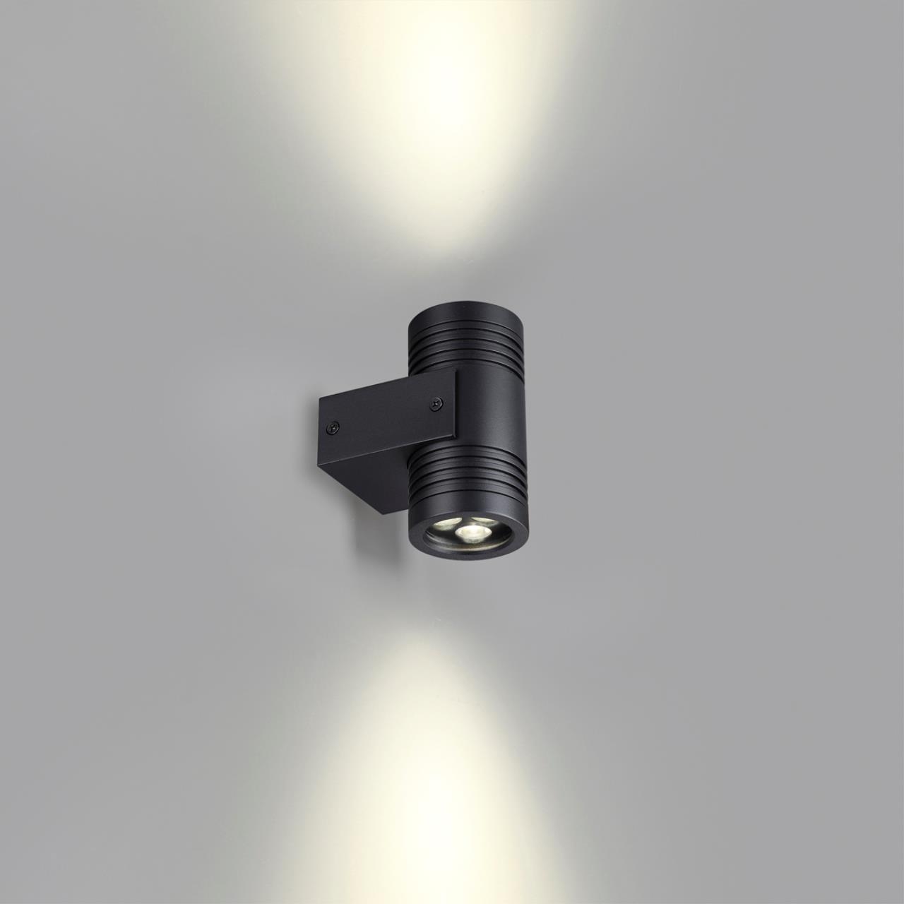 Фасадный светильник Odeon Light STIMA 6648/12WL, цвет чёрный 6648/12WL - фото 2