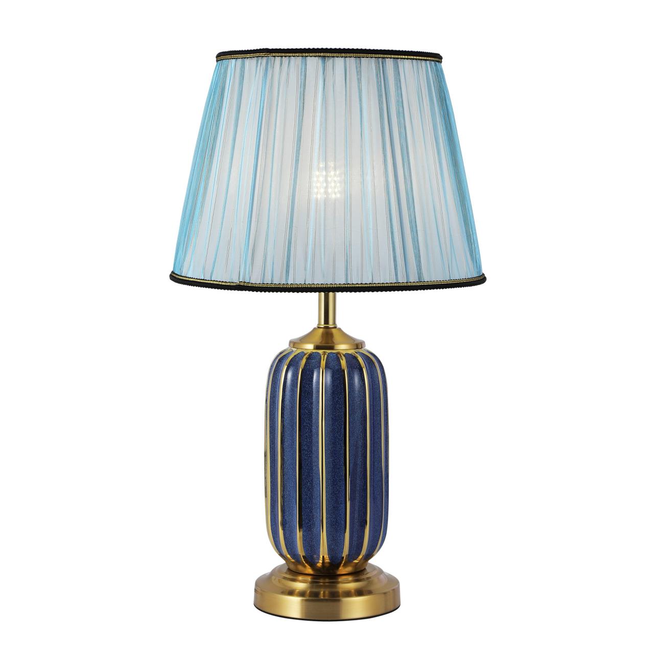 Декоративная настольная лампа Modelux ML.6123.01TL BL, цвет синий - фото 1
