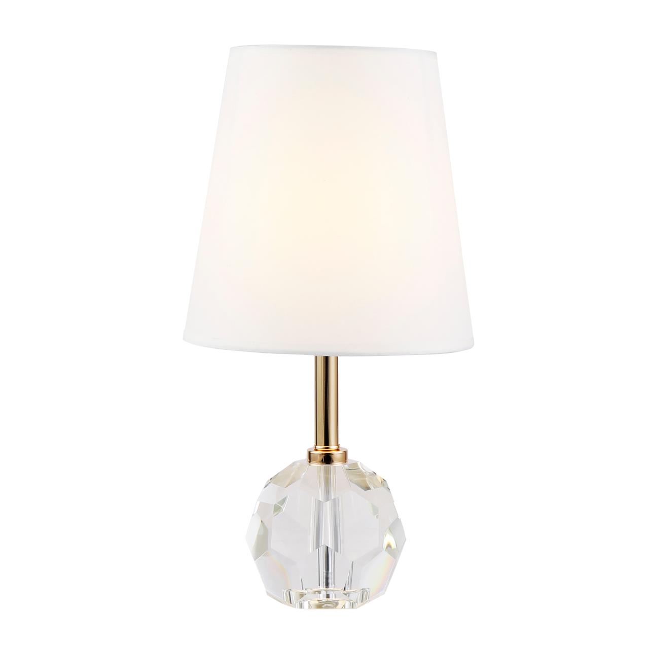 Декоративная настольная лампа Modelux ML.6102.01TL, цвет белый;прозрачный - фото 1