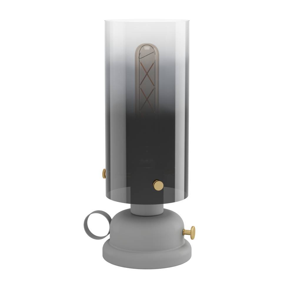Декоративная настольная лампа Eglo GARGRAVE 43929, цвет коричневый;прозрачный;чёрный - фото 1