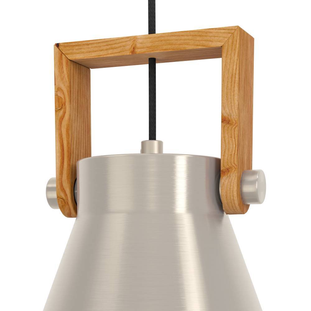 Подвесной светильник Eglo CAWTON 43951, цвет коричневый;серый - фото 3