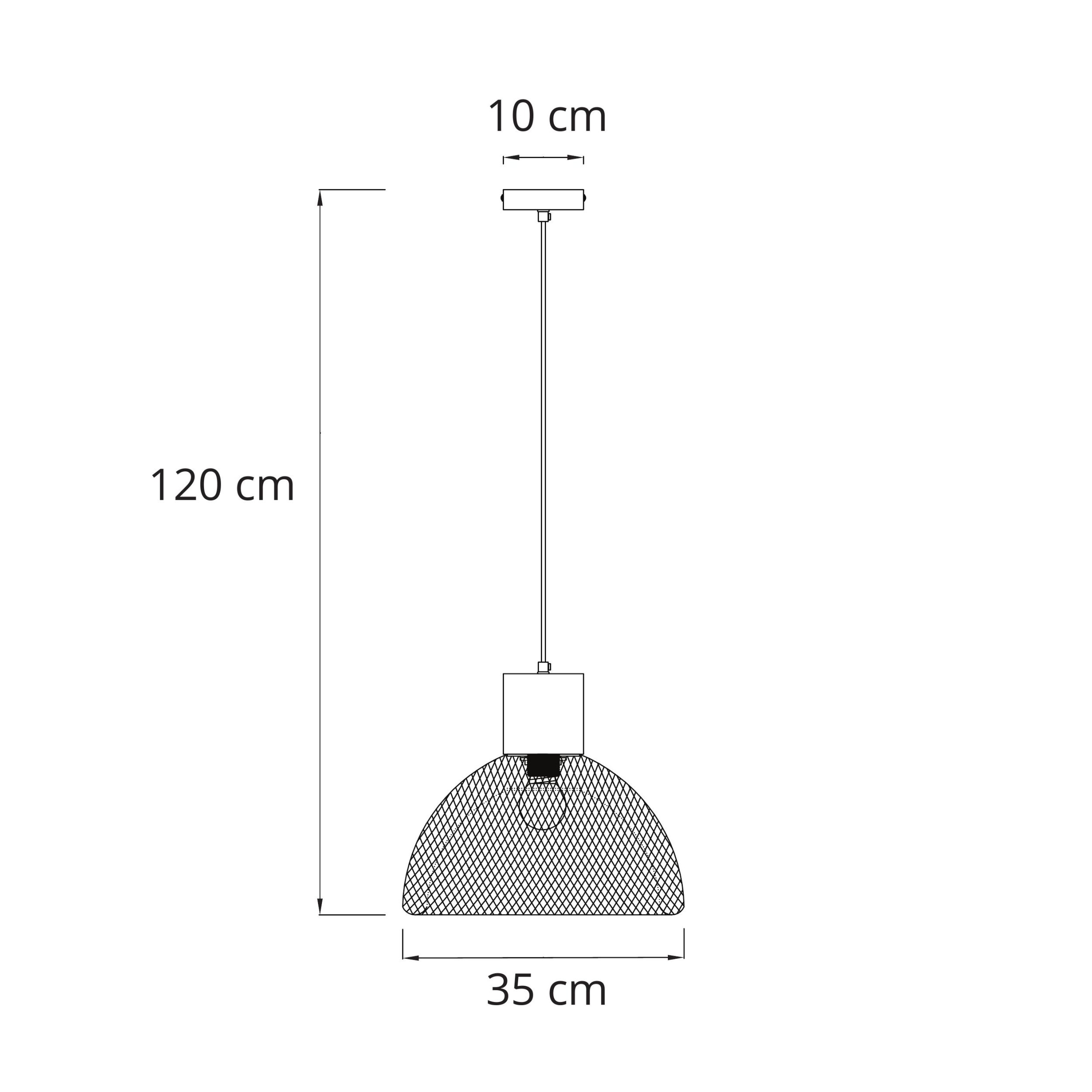 Подвесной светильник ARTE LAMP CASTELLO A7046SP-1BK, цвет чёрный - фото 5