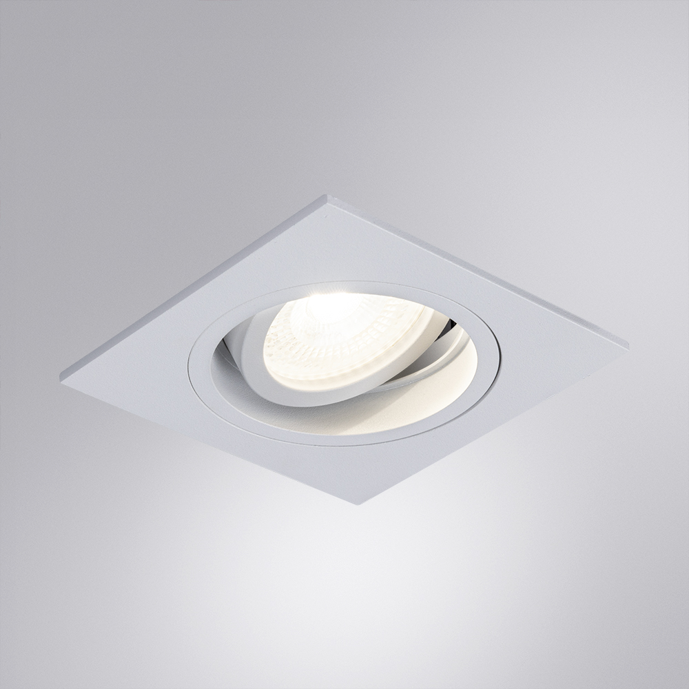 Точечный встраиваемый светильник Arte Lamp TARF A2178PL-1WH, цвет белый - фото 2