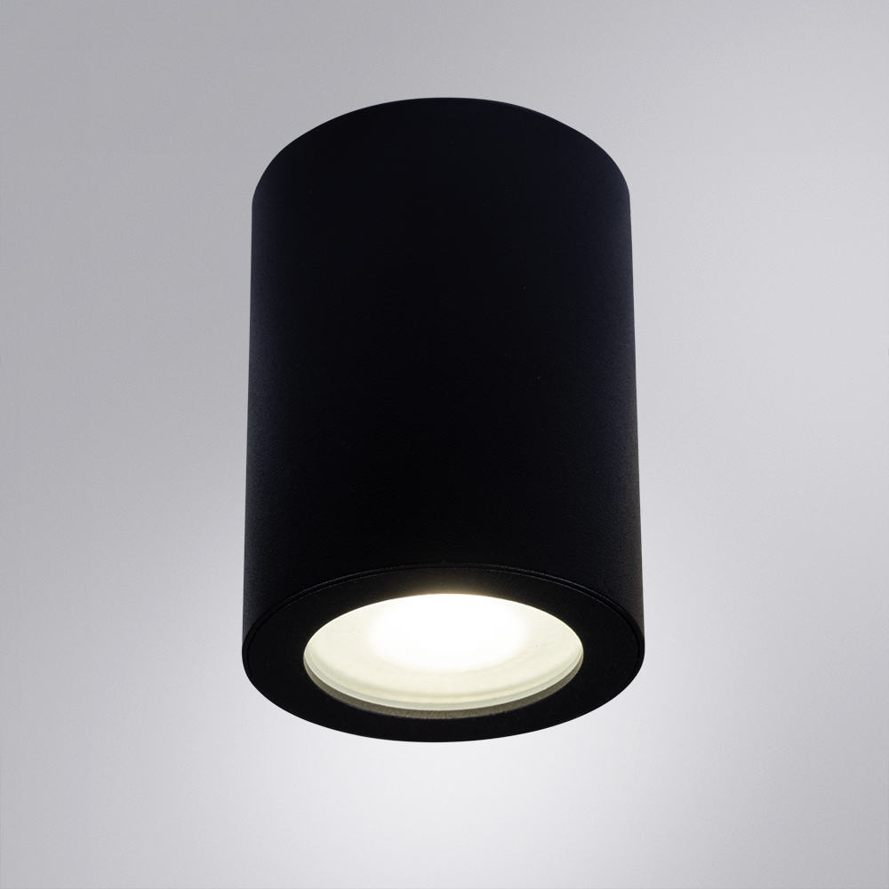 Точечный накладной светильник Arte Lamp TINO A1468PL-1BK, цвет чёрный - фото 2