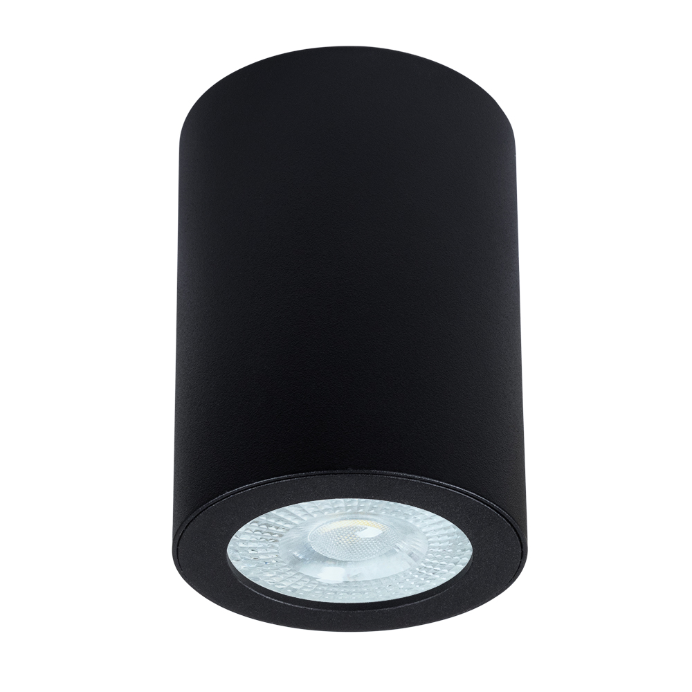 Точечный накладной светильник Arte Lamp TINO A1468PL-1BK, цвет чёрный - фото 1
