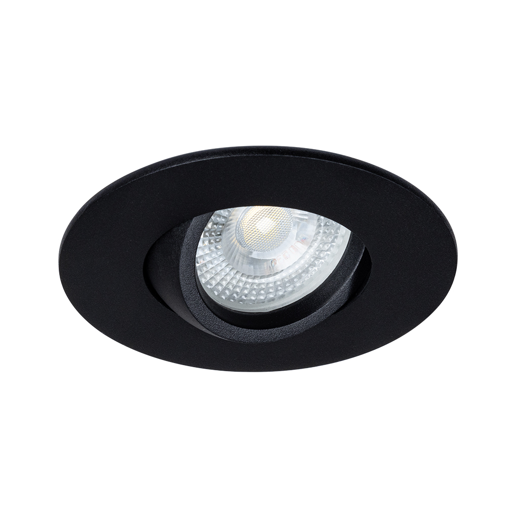 Точечный встраиваемый светильник Arte Lamp GIRO A2867PL-1BK, цвет чёрный - фото 3
