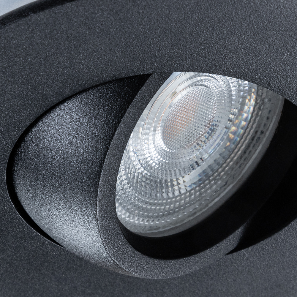 Точечный встраиваемый светильник Arte Lamp GIRO A2867PL-1BK, цвет чёрный - фото 4