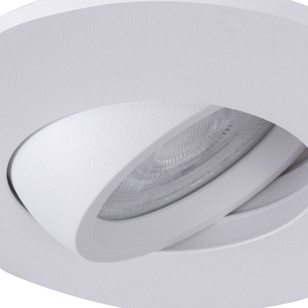 Точечный встраиваемый светильник Arte Lamp GIRO A2867PL-1WH, цвет белый - фото 4