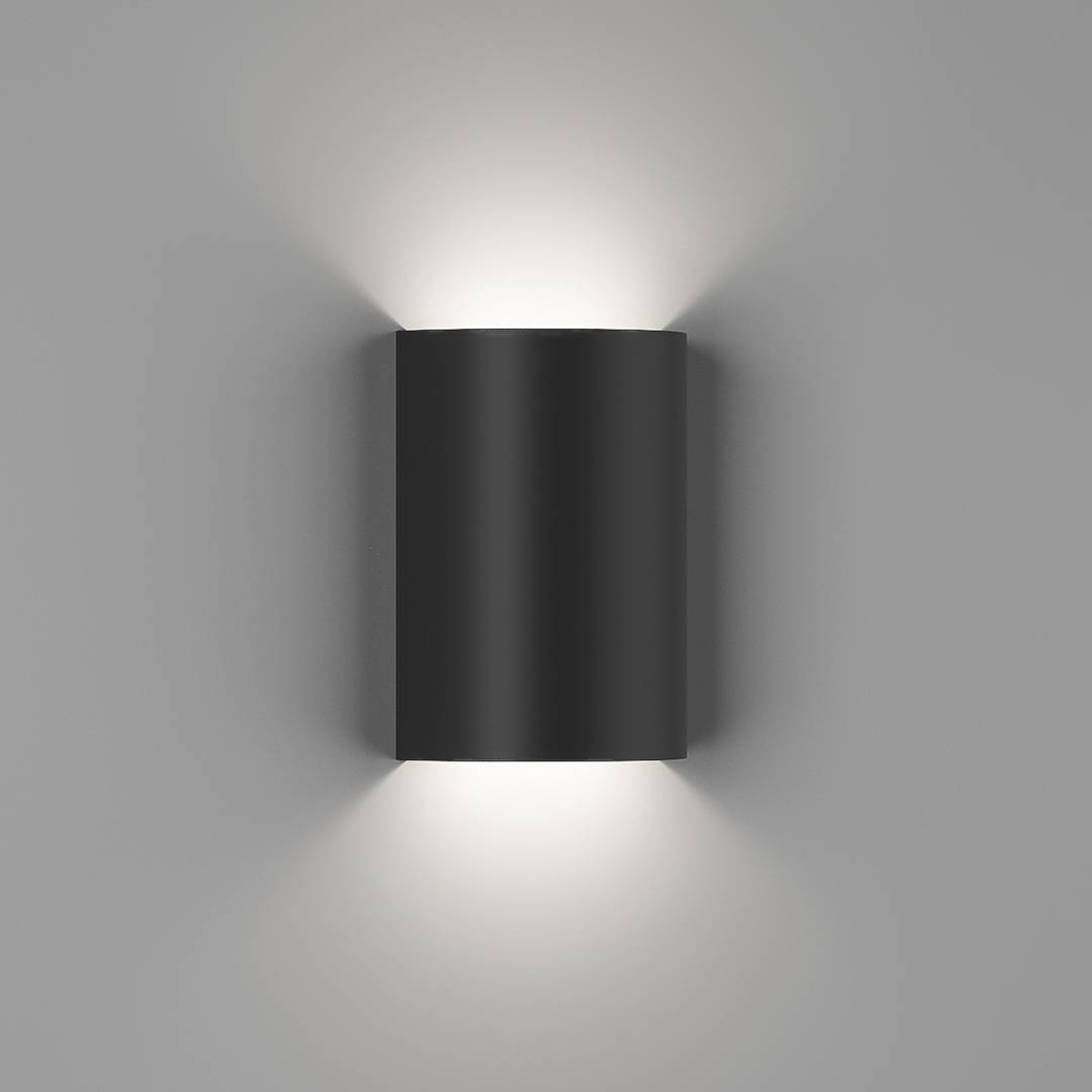 Фасадный светильник DesignLed GW 003277, цвет чёрный - фото 1