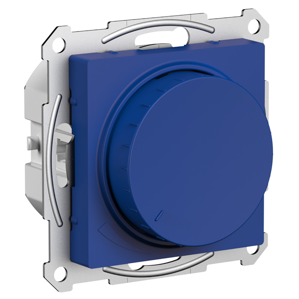 Светорегулятор Systeme Electric ATLAS DESIGN ATN001123, цвет синий - фото 1