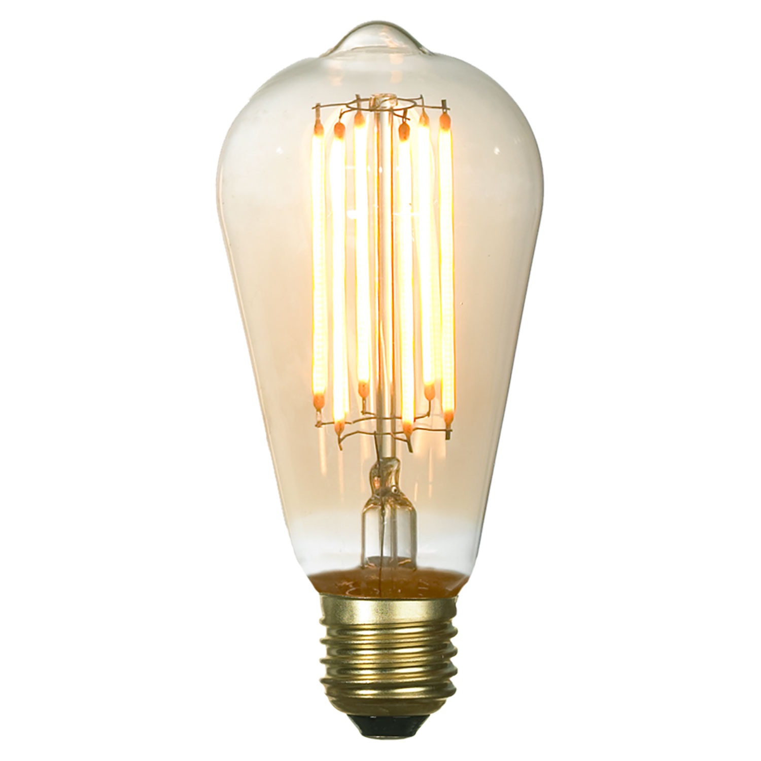 Светодиодная лампа Lussole EDISSON 6W 2700K E27 GF-L-764, цвет янтарный - фото 1
