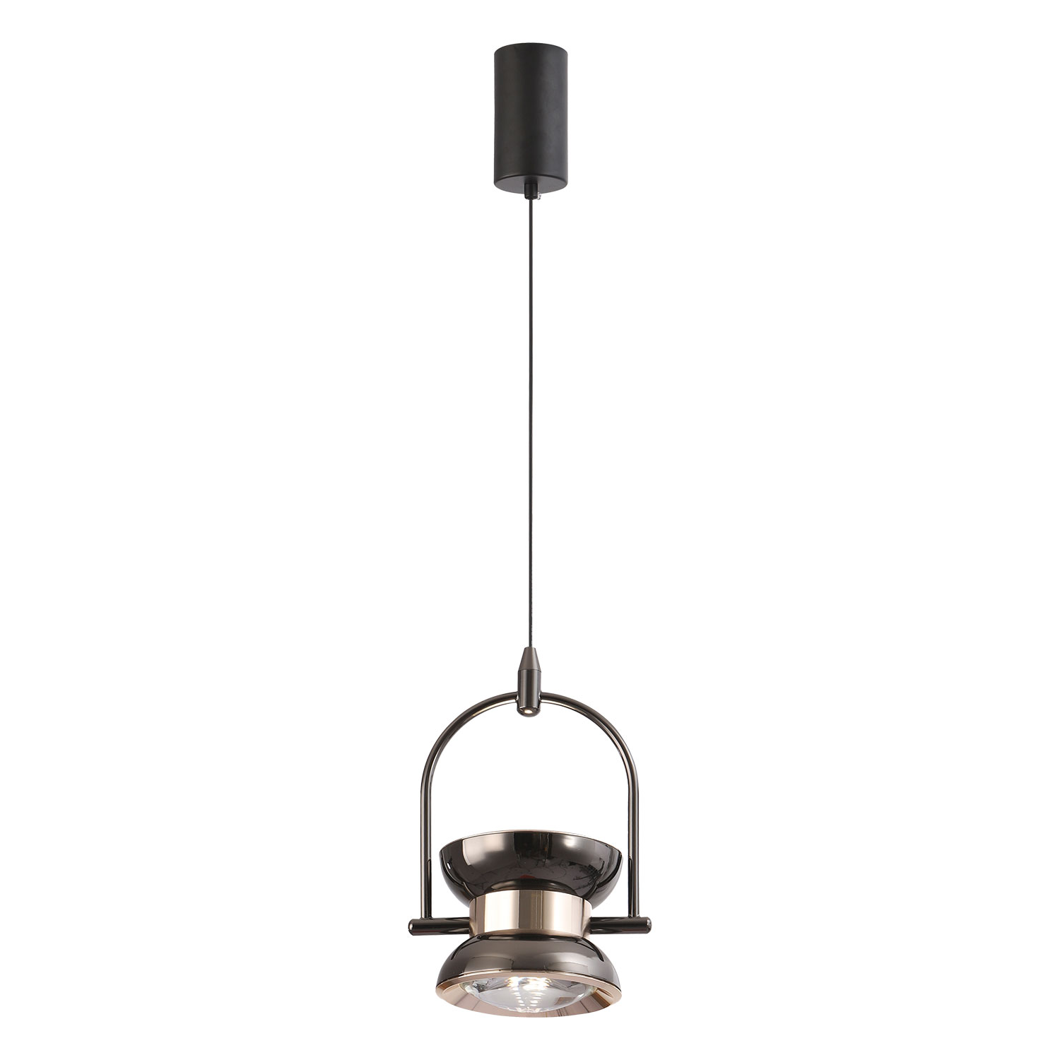 Подвесной светильник Lussole CALHOUN LSP-7139, цвет чёрный - фото 1
