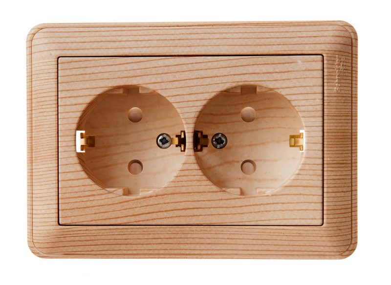 

Розетка с/з со шторками двойная Systeme Electric WESSEN 59 RS16-255-78