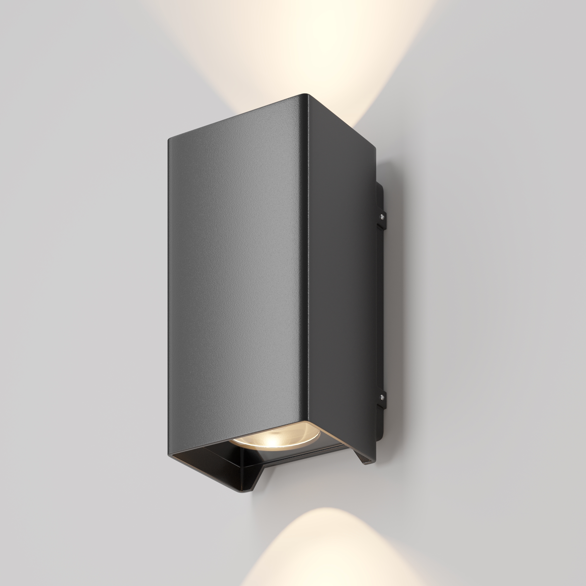 Фасадный светильник Maytoni SHELL O570WL-L10B3K, цвет чёрный - фото 2