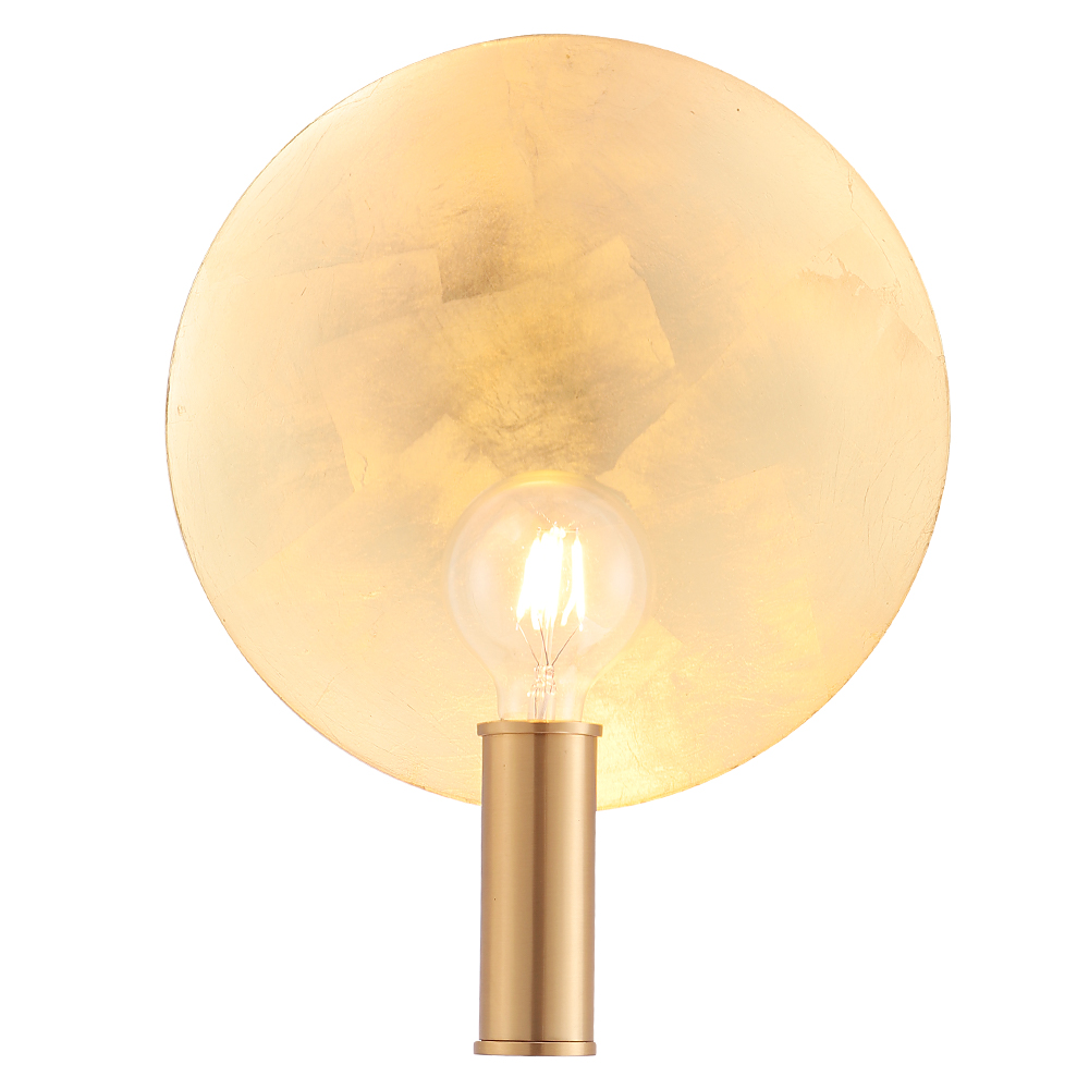 Бра Crystal Lux SUNSHINE AP1 GOLD, цвет латунь;золотистый - фото 2