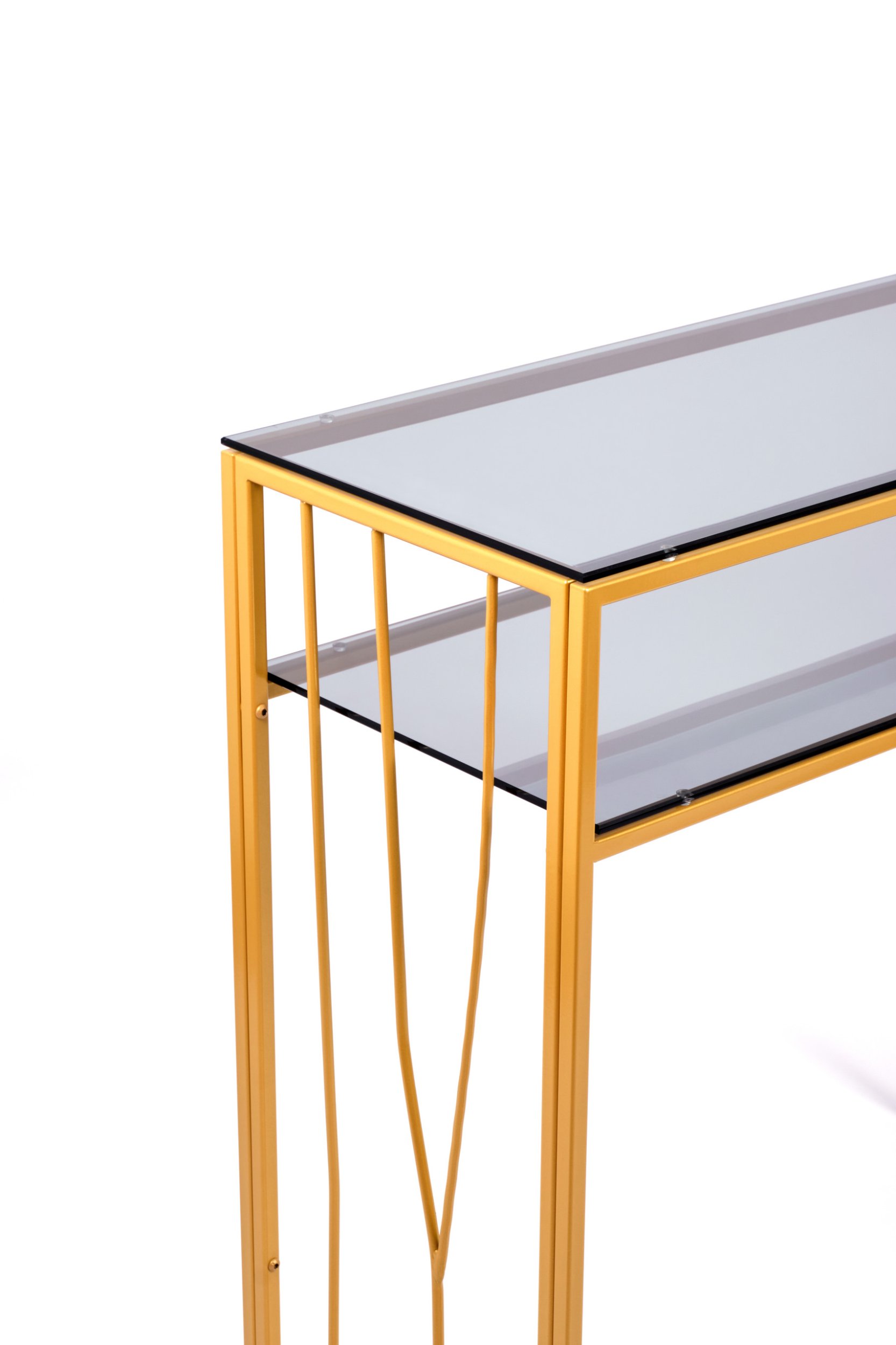Консольный стол AllConsoles БОЛОНЬ 1123-CG grey, цвет золотистый;матовый - фото 2