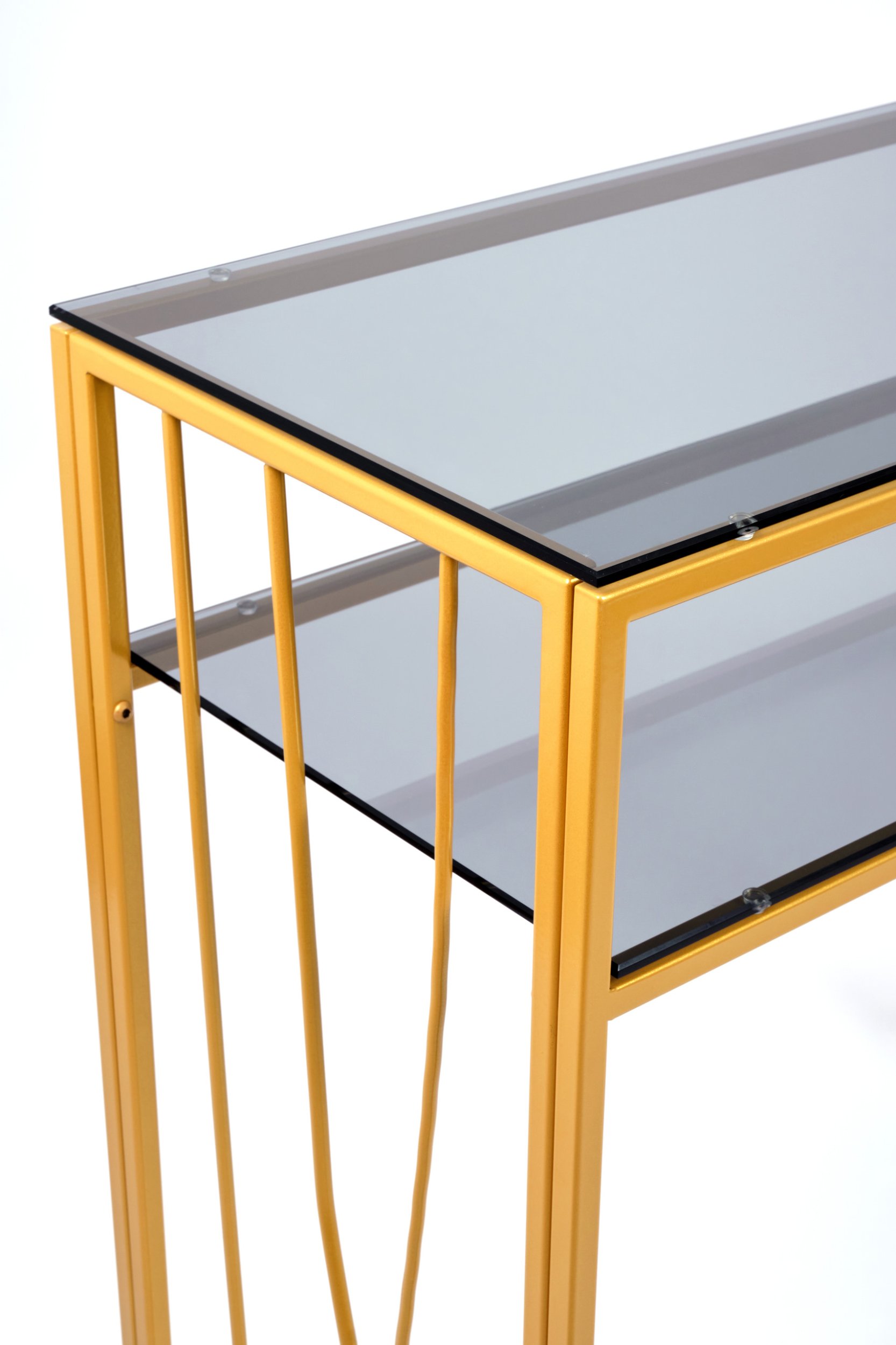Консольный стол AllConsoles БОЛОНЬ 1123-CG grey, цвет золотистый;матовый - фото 4