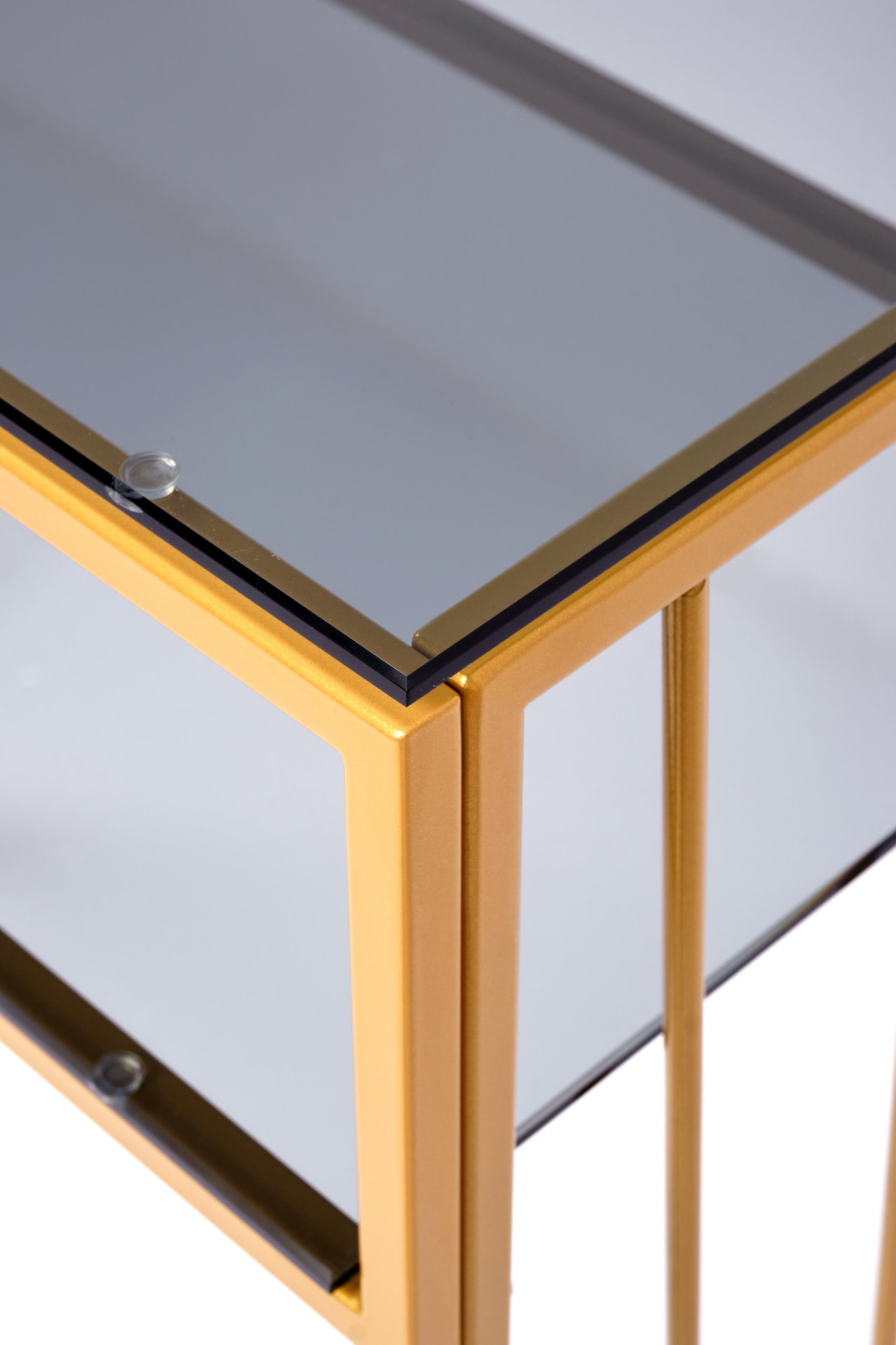 Консольный стол AllConsoles БОЛОНЬ 1123-CG grey, цвет золотистый;матовый - фото 7