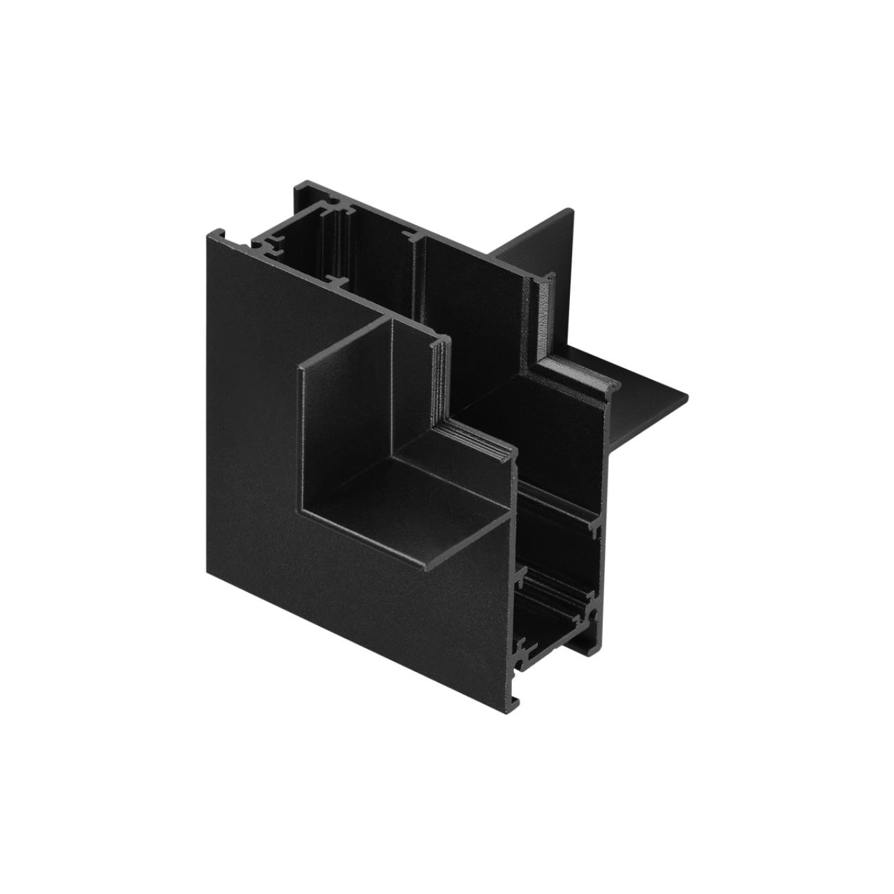 Соединитель Г-образный для шинопровода Novotech FLUM 135234, цвет чёрный - фото 1