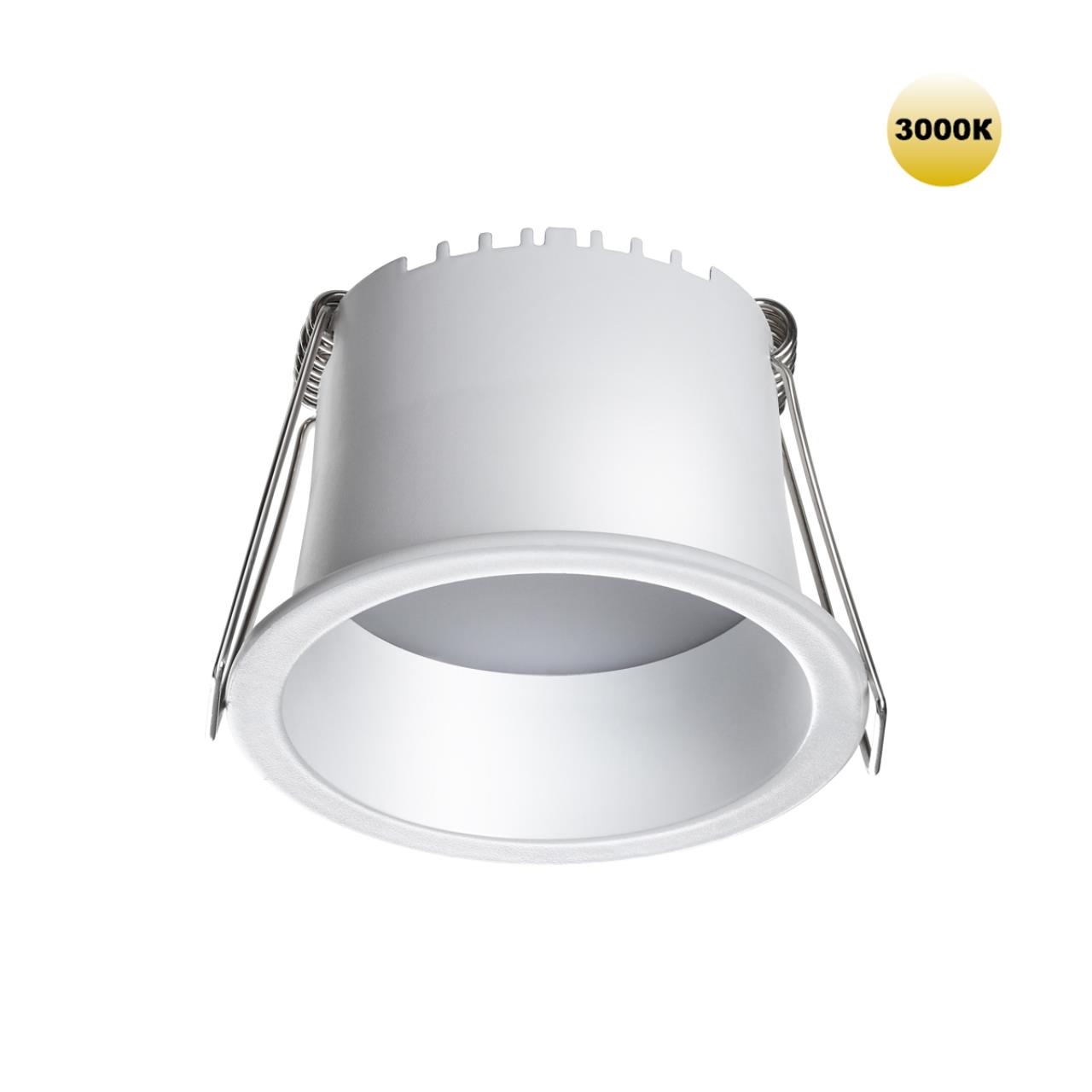 Точечный встраиваемый светильник Novotech TRAN 359232, цвет белый;матовый - фото 1