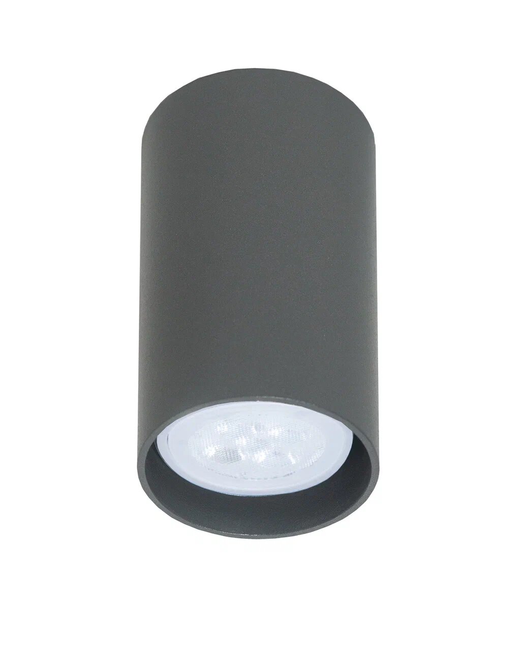 Точечный накладной светильник TopDecor TUBO Tubo6 P1 11, цвет серый - фото 1