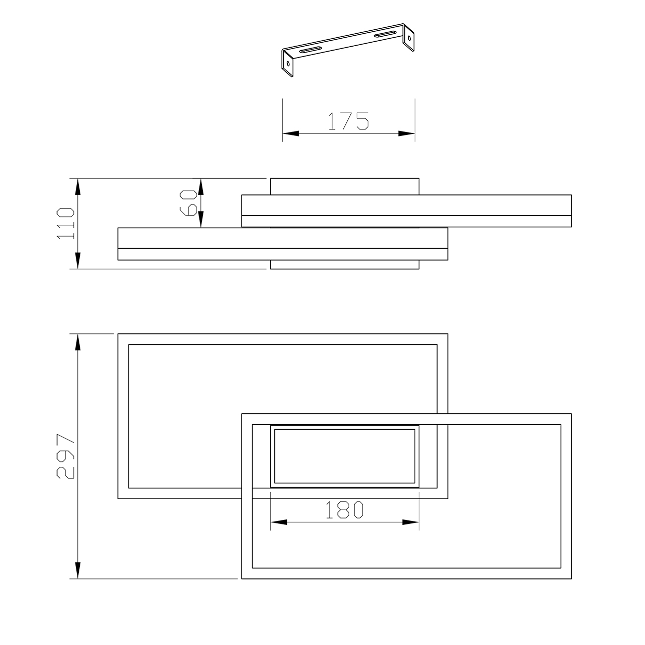 Потолочный светильник Escada 10242/3LED, цвет белый;матовый - фото 7