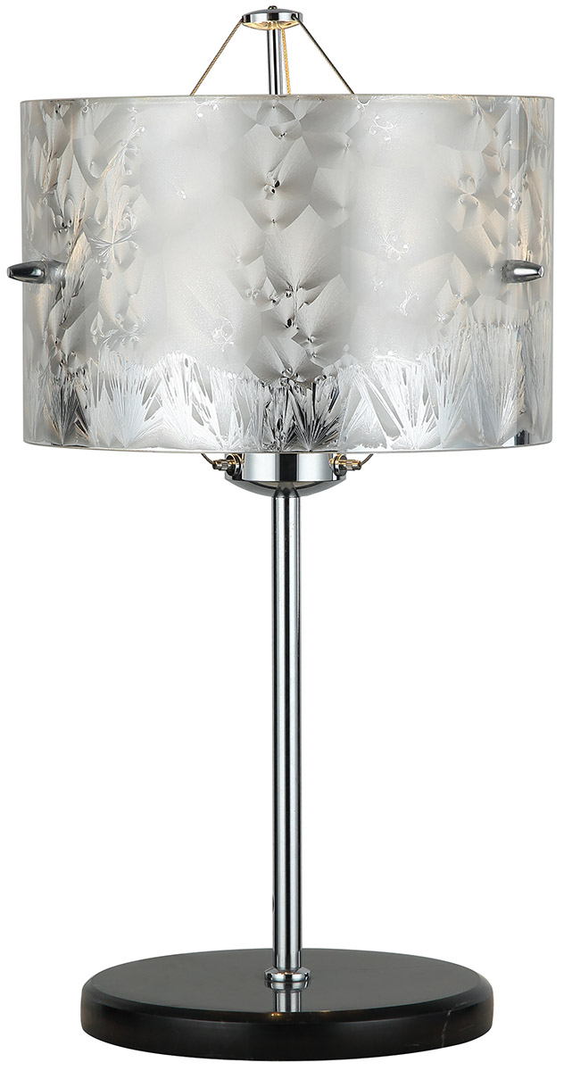 Декоративная настольная лампа Stilfort POSHER 2177/09/03T, цвет хром 2177/09/03T - фото 1