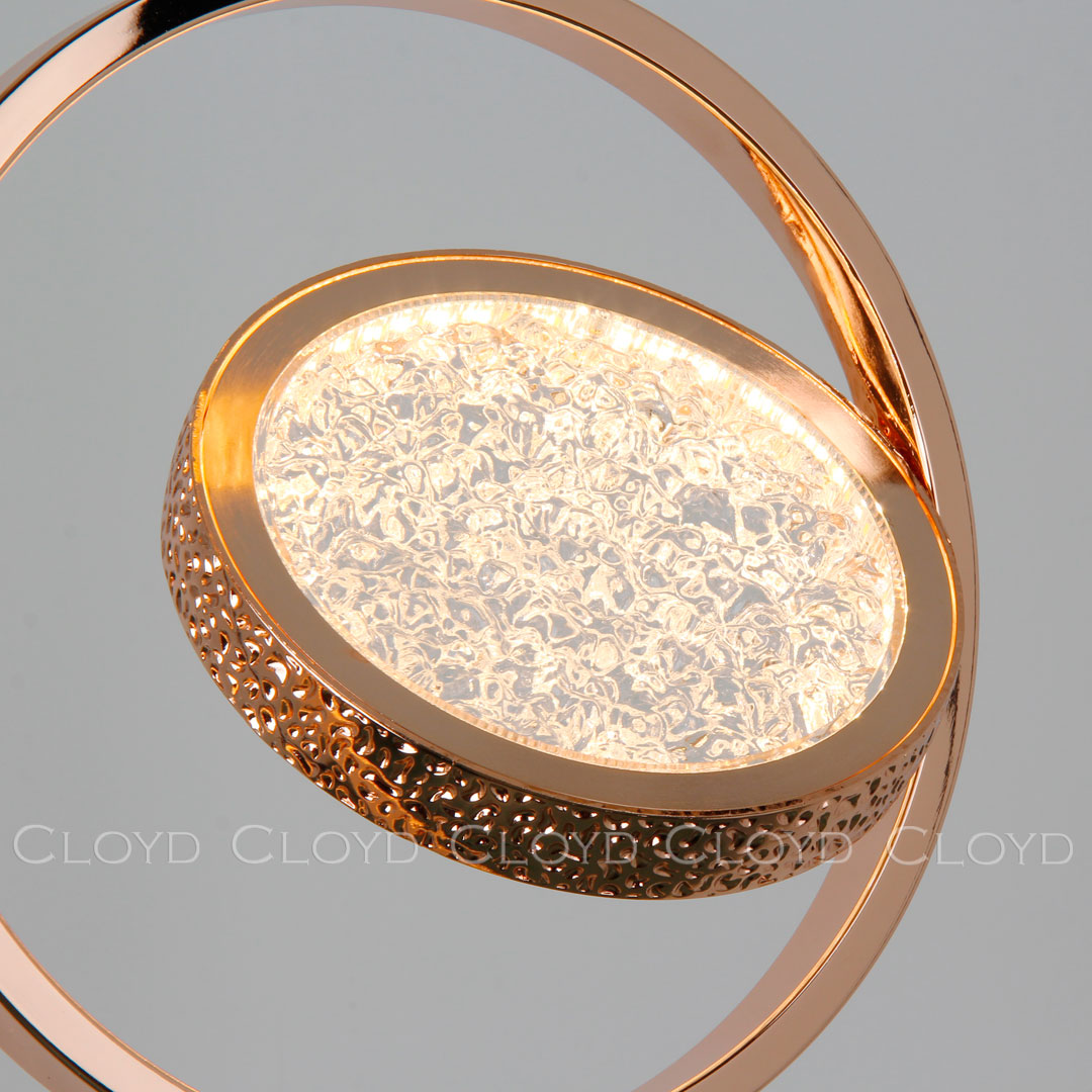Подвесной светильник Cloyd RINGONE 11154, цвет золотистый - фото 2
