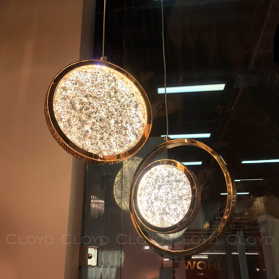 Подвесной светильник Cloyd RINGONE 11154, цвет золотистый - фото 4