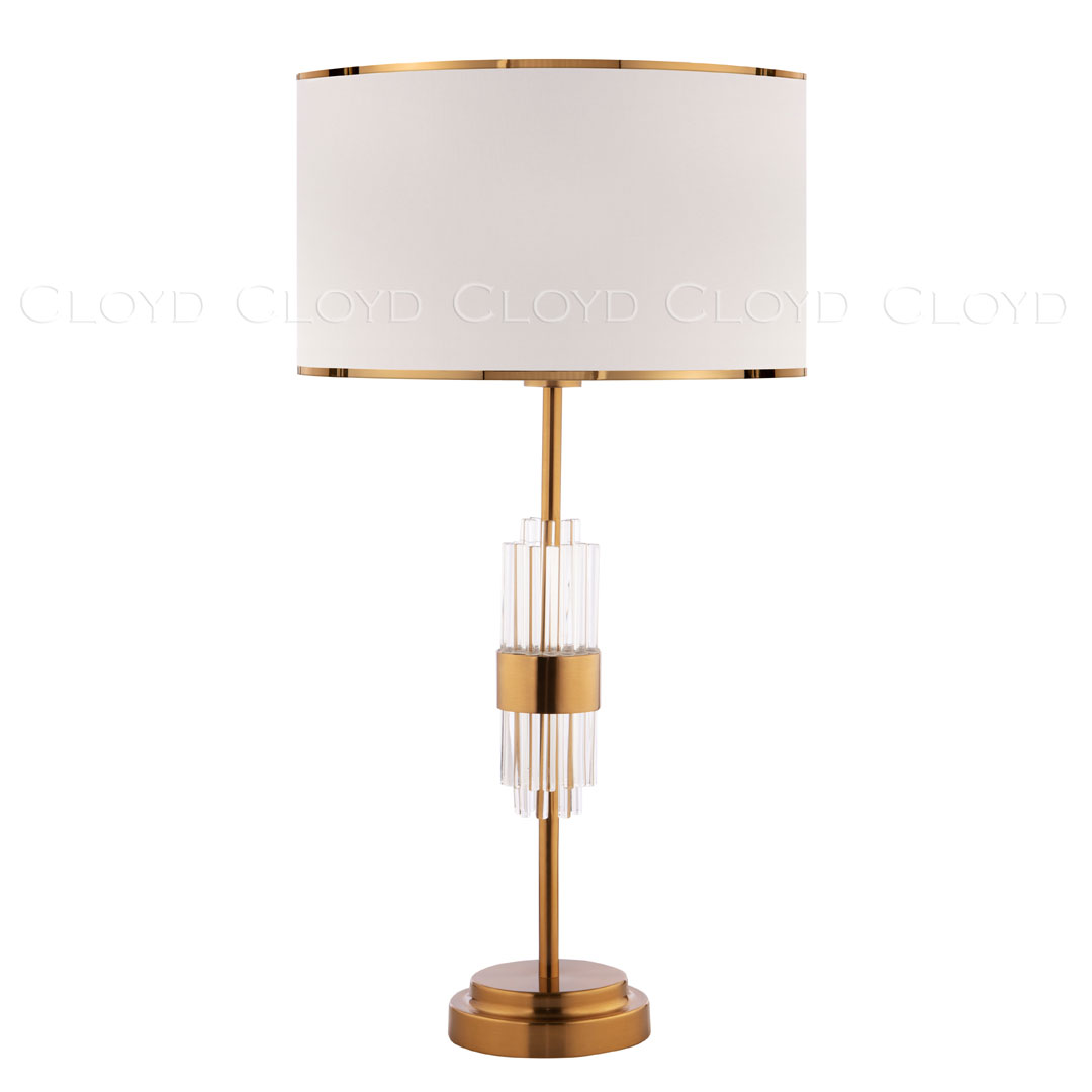 Декоративная настольная лампа Cloyd MERROW 30038, цвет латунь - фото 1