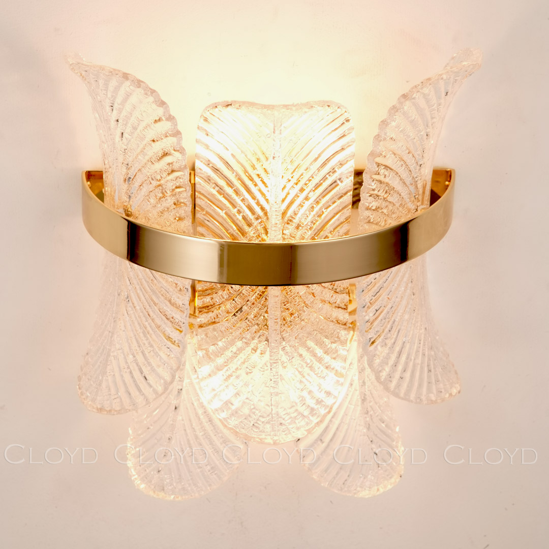 Настенный светильник Cloyd SIAM 20123, цвет золотистый - фото 2