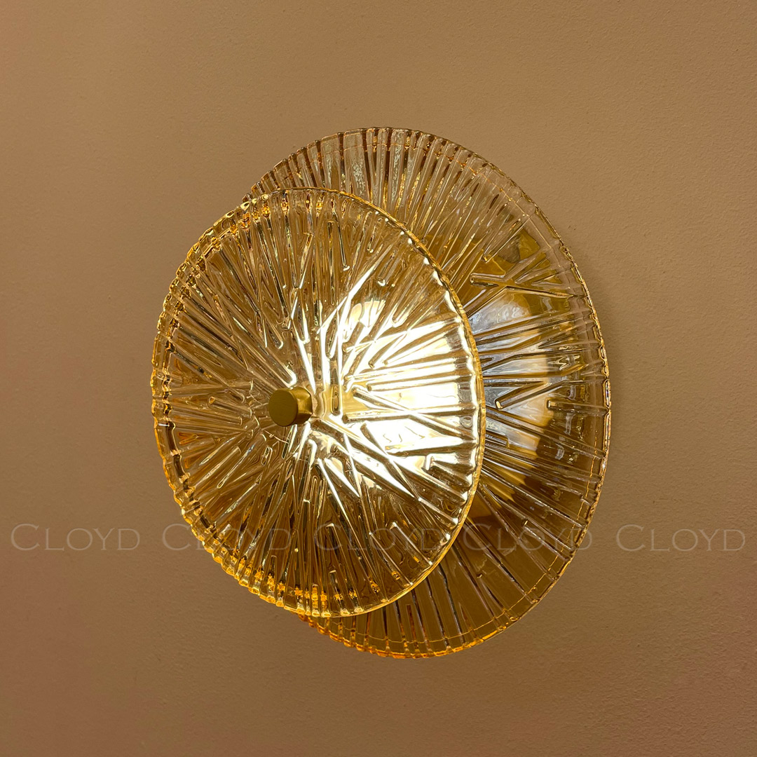 Настенный светильник Cloyd HELION 20307, цвет латунь - фото 2