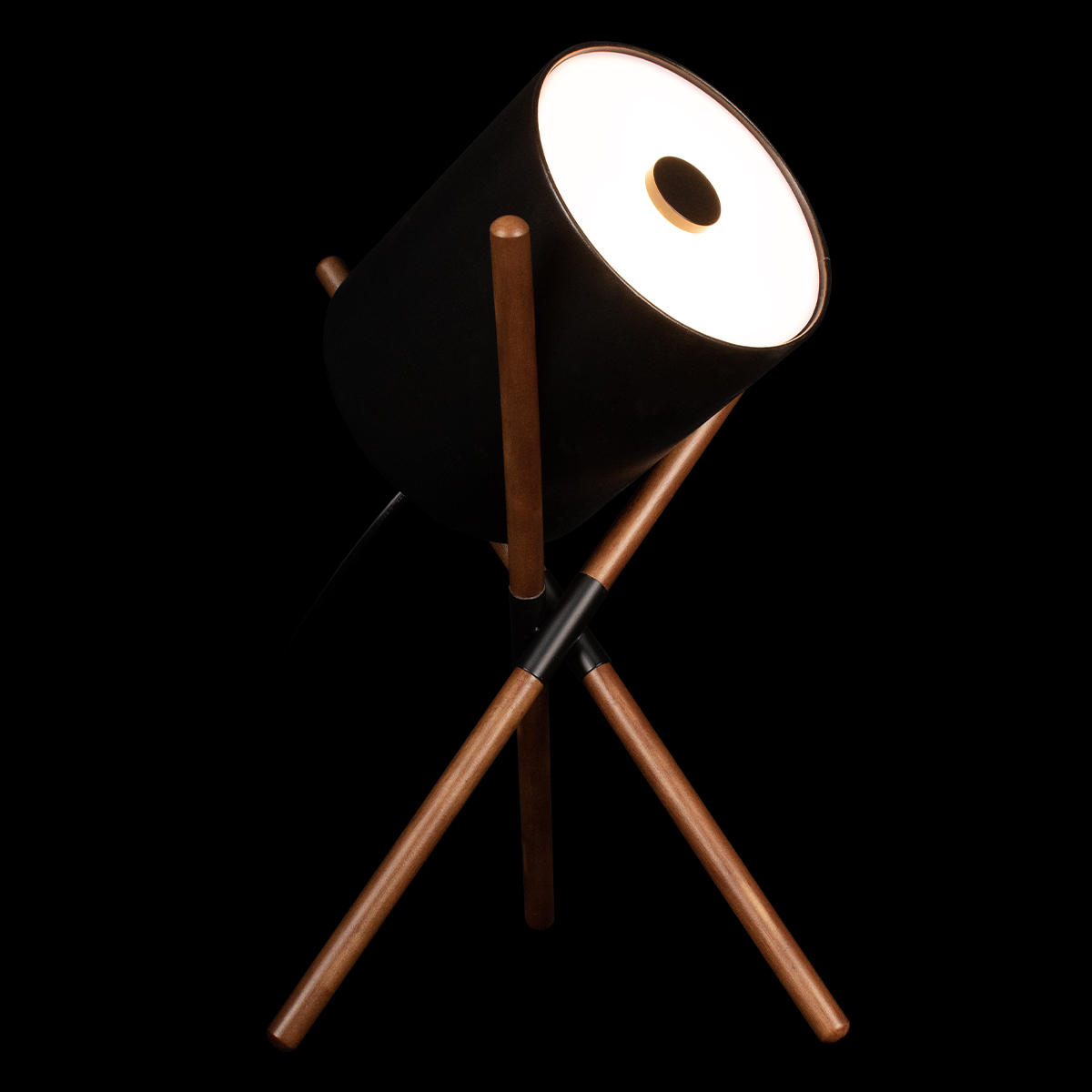 Декоративная настольная лампа Loft It BOBBIN 10245T Black, цвет коричневый;чёрный - фото 3