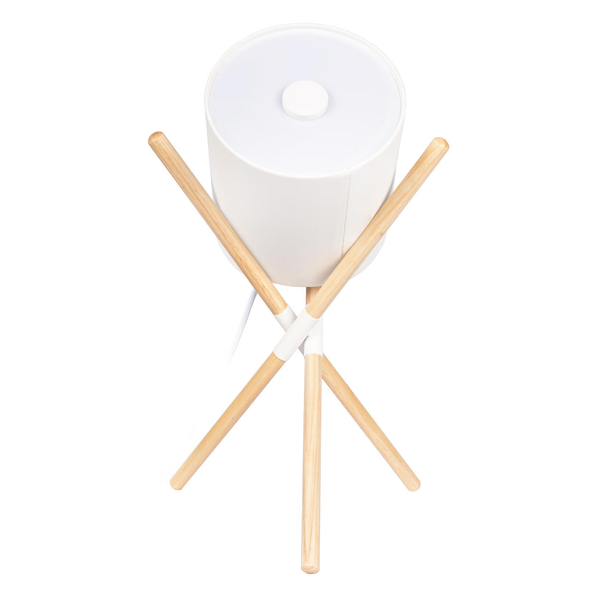 Декоративная настольная лампа Loft It BOBBIN 10245T White, цвет белый;коричневый - фото 3