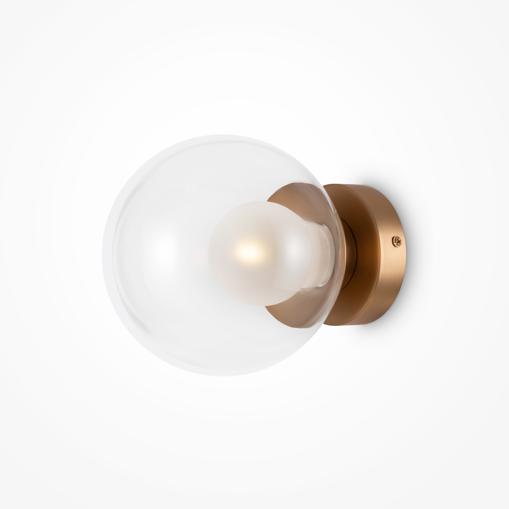 Настенный светильник Maytoni BASIC FORM MOD521WL-01G1, цвет белый;прозрачный - фото 3